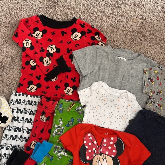 GENTLY USED BABY CLOTHES - DISNEY, CARTERS, THE CHILDRENS PLACE, TARGET, WALMART - Picture 6 of 8